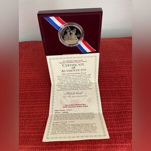 1995 U.S. Olympic Coin with Certificate